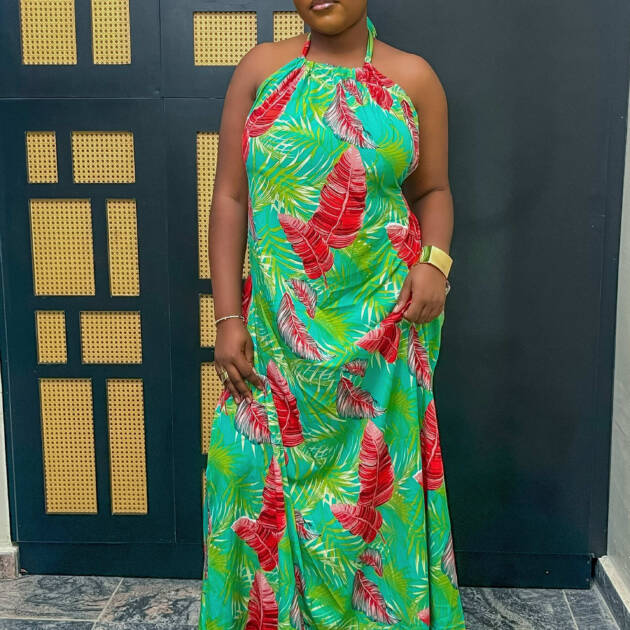 Derin Backless Gown