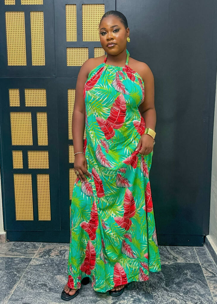Derin Backless Gown