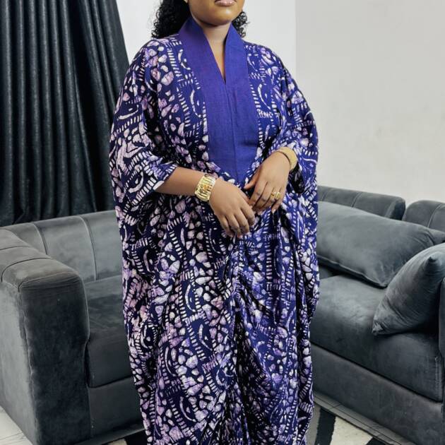 The Teni Purple Dress