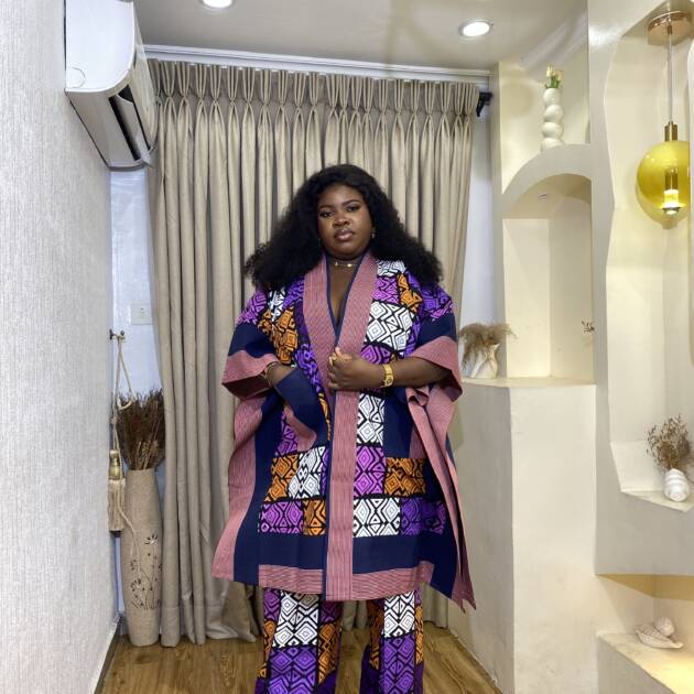 Kume kimono and pants