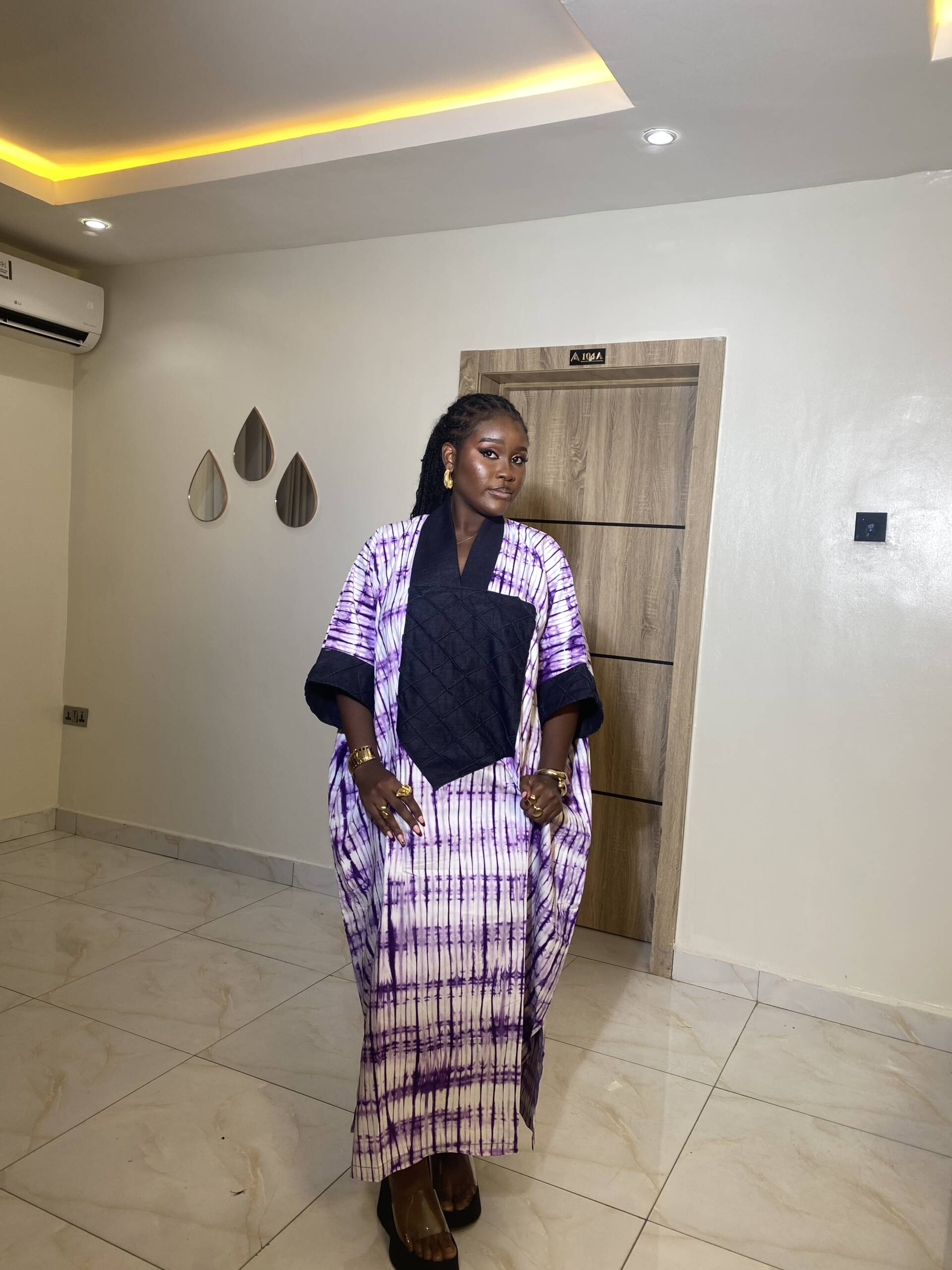NINA PURPLE DRESS - Image 3